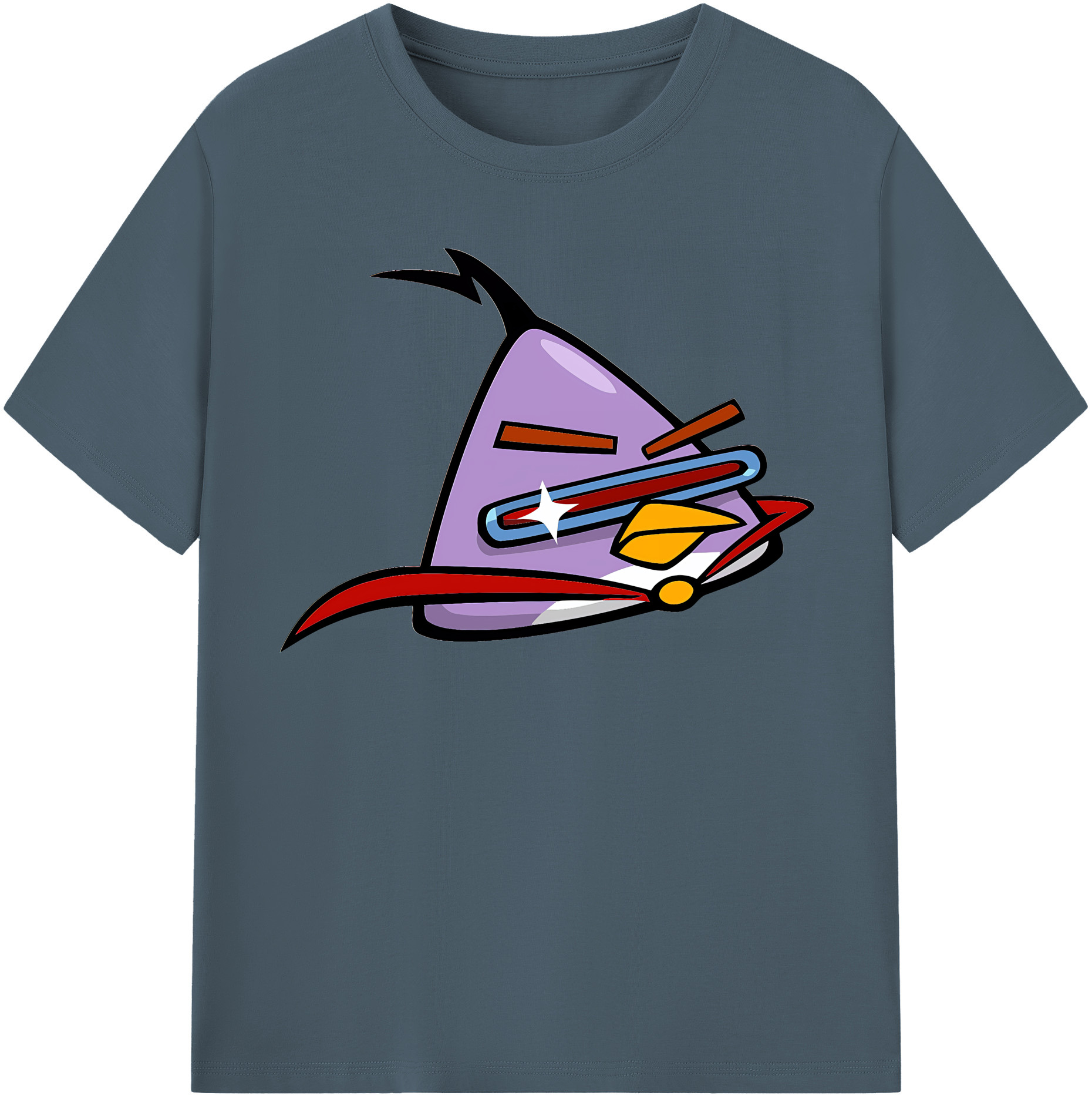 （画像用） Angry Birds アングリーバード 綿100％半袖Tシャツ（フロントプリント）